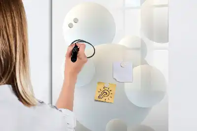 Magnettafel beschreibbar Kugel Abstraktion