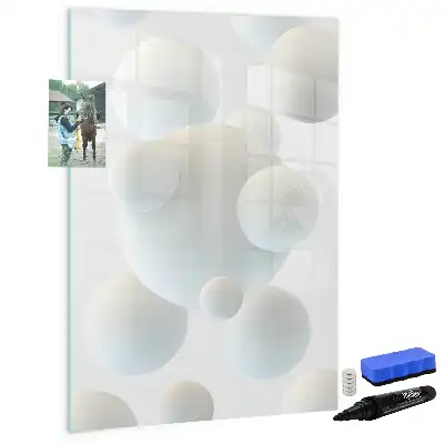 Magnettafel beschreibbar Kugel Abstraktion