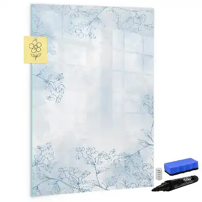 Magnettafel Pflanzenskizze zum Schreiben