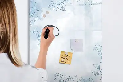 Magnettafel Pflanzenskizze zum Schreiben