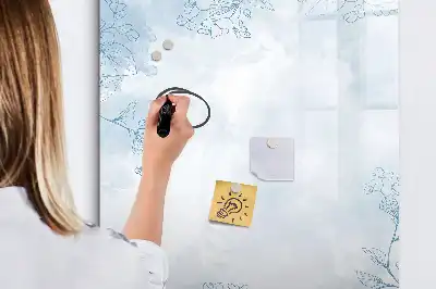 Magnettafel Pflanzenskizze zum Schreiben
