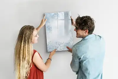 Magnettafel Pflanzenskizze zum Schreiben