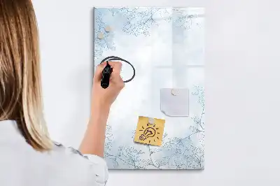 Magnettafel Pflanzenskizze zum Schreiben