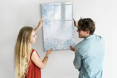 Magnettafel Pflanzenskizze zum Schreiben