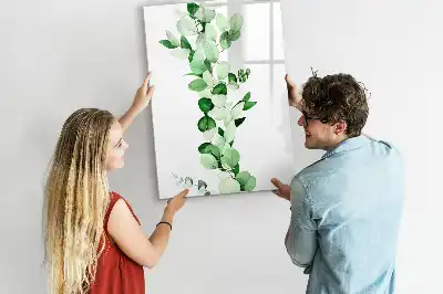Magnettafel beschreibbar Motiv Schilfblätter