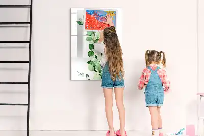 Magnettafel beschreibbar Motiv Schilfblätter