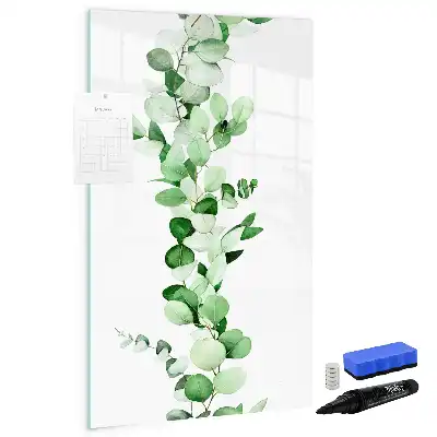 Magnettafel beschreibbar Motiv Schilfblätter