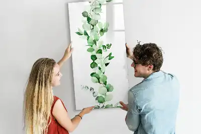 Magnettafel beschreibbar Motiv Schilfblätter