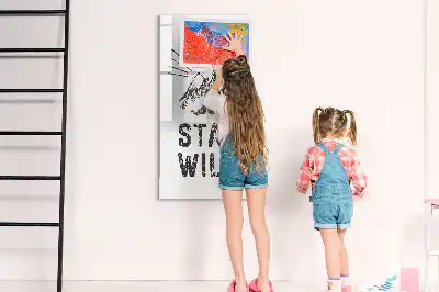 Magnettafel beschreibbar mit Motiv Wilde Berge