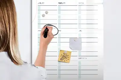 Magnettafel zum Schreiben für wichtige Termine