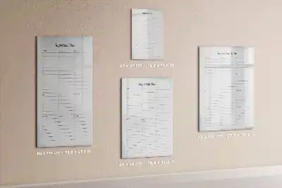 Magnettafel zum Schreiben für wichtige Termine