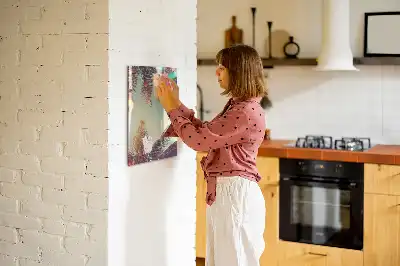 Magnettafel beschreibbar mit Motiv Tropische Palme