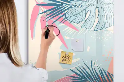 Magnettafel zum Schreiben in Pastellfarben