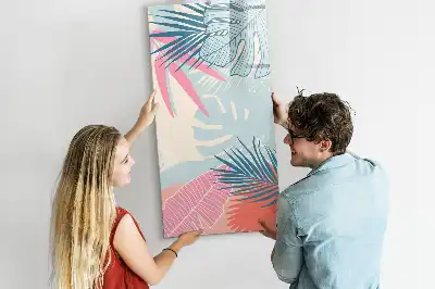Magnettafel zum Schreiben in Pastellfarben