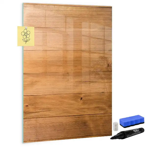 Holzpaneele beschreibbare Magnettafel