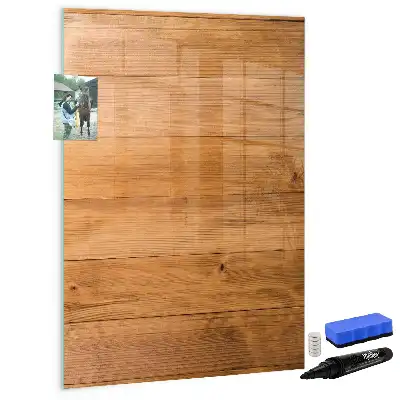 Holzpaneele beschreibbare Magnettafel