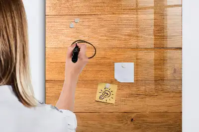 Holzpaneele beschreibbare Magnettafel