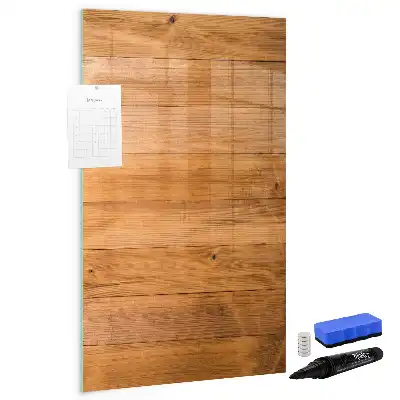 Holzpaneele beschreibbare Magnettafel