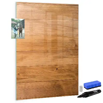 Holzpaneele beschreibbare Magnettafel