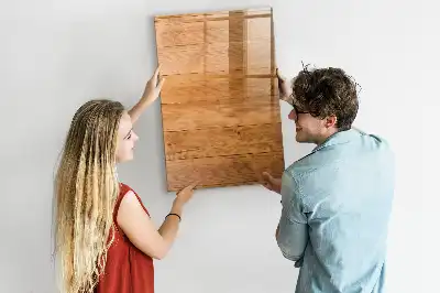 Holzpaneele beschreibbare Magnettafel