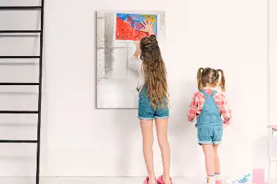 Magnettafel beschreibbar mit Mandala-Motiv