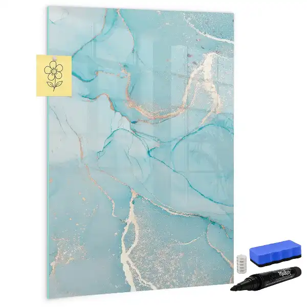 Magnettafel zum Schreiben in Dekormarmoroptik