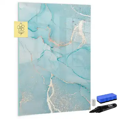 Magnettafel zum Schreiben in Dekormarmoroptik