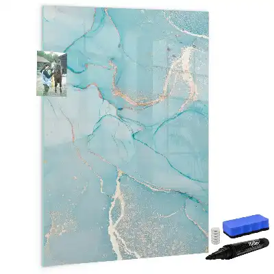 Magnettafel zum Schreiben in Dekormarmoroptik