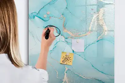 Magnettafel zum Schreiben in Dekormarmoroptik