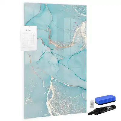 Magnettafel zum Schreiben in Dekormarmoroptik