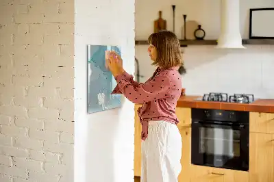 Magnettafel zum Schreiben in Dekormarmoroptik
