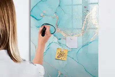 Magnettafel zum Schreiben in Dekormarmoroptik