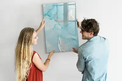 Magnettafel zum Schreiben in Dekormarmoroptik
