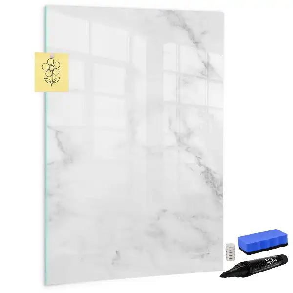 Magnettafel zum Schreiben in Marmoroptik