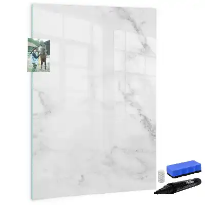 Magnettafel zum Schreiben in Marmoroptik