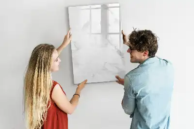 Magnettafel zum Schreiben in Marmoroptik