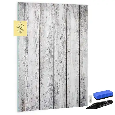 Magnettafel zum Beschreiben aus bemaltem Holz