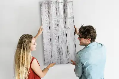 Magnettafel zum Beschreiben aus bemaltem Holz