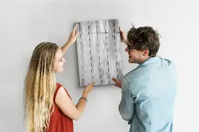 Magnettafel zum Beschreiben aus bemaltem Holz