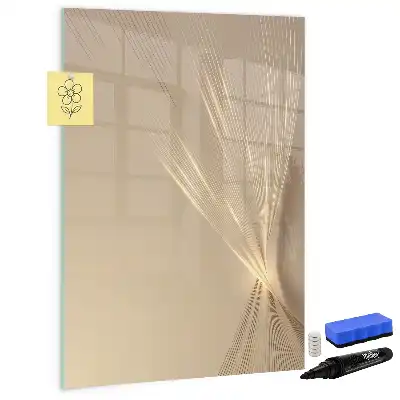 Magnettafel zum Schreiben Motiv Abstraktes Licht