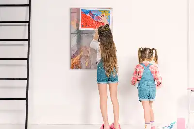 Magnettafel beschreibbar in Marmor-Optik
