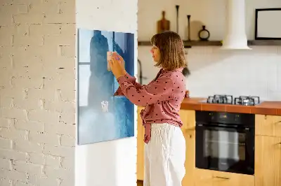Magnettafel beschreibbar Motiv Wasser-Abstraktion