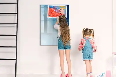 Magnettafel beschreibbar Motiv Wasser-Abstraktion