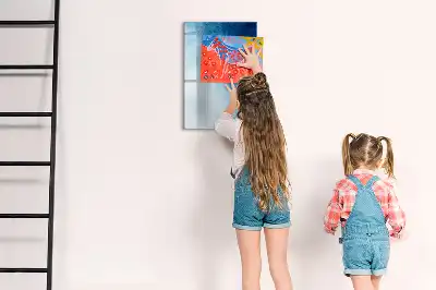 Magnettafel beschreibbar Motiv Wasser-Abstraktion