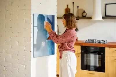 Magnettafel beschreibbar Motiv Wasser-Abstraktion