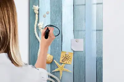 Magnettafel zum Beschreiben Motiv Meereszubehör