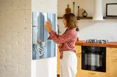 Magnettafel zum Beschreiben Motiv Meereszubehör