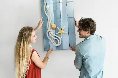 Magnettafel zum Beschreiben Motiv Meereszubehör