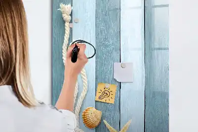 Magnettafel zum Beschreiben Motiv Meereszubehör
