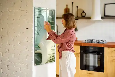 Magnettafel zum Schreiben Motiv Tropische Monstera